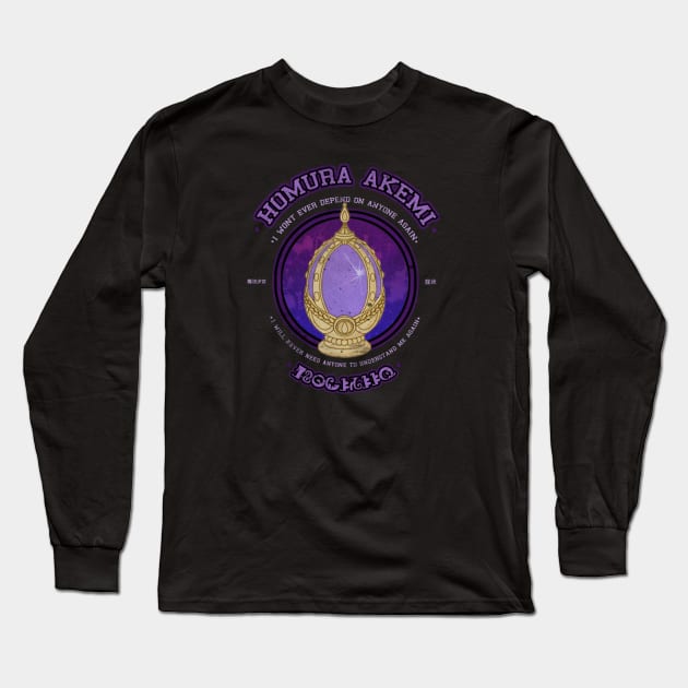 Homura Akemi Soul Gem Long Sleeve T-Shirt by AmberCrisis